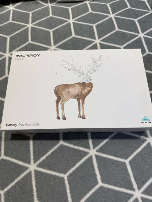 Продам графический планшет HUION H640P черный.