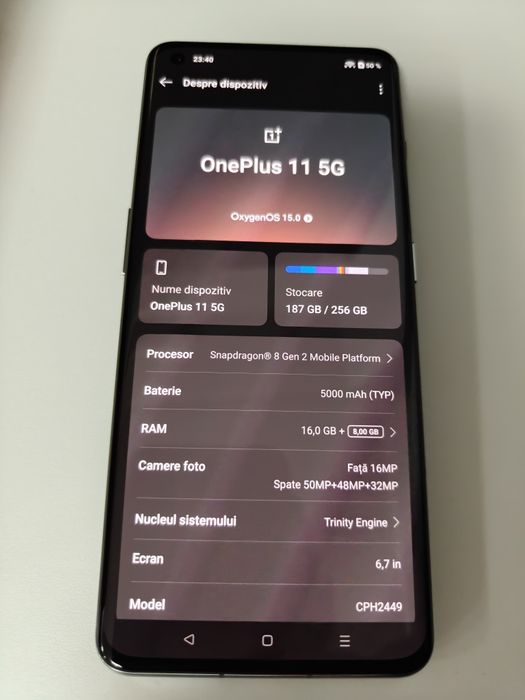 OnePlus 11 16GB  RAM + 256 GB