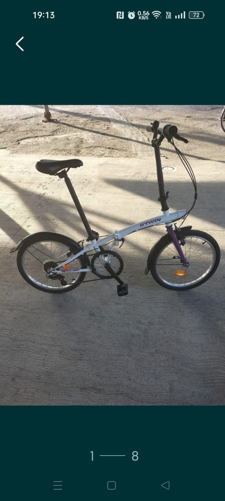 Vând biciclete pliabile b twin
