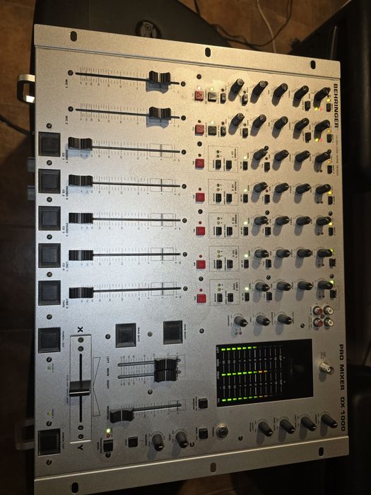 Mixer pasiv Mackie Dfx12 Nou!/Behringer Dx1000/Mx1602/Bas activ Mpa Ma