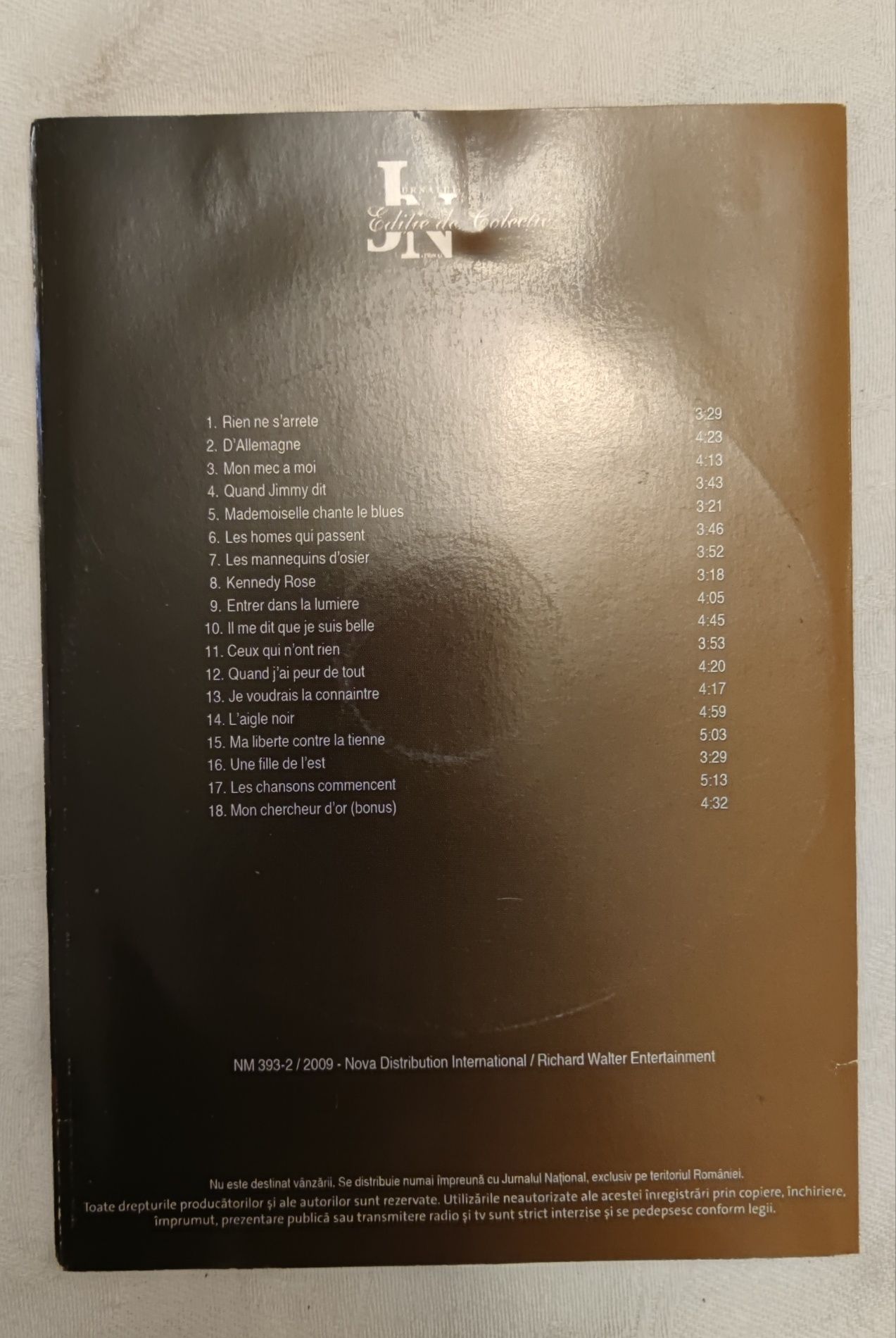 Colectie CD muzica frantuzeasca