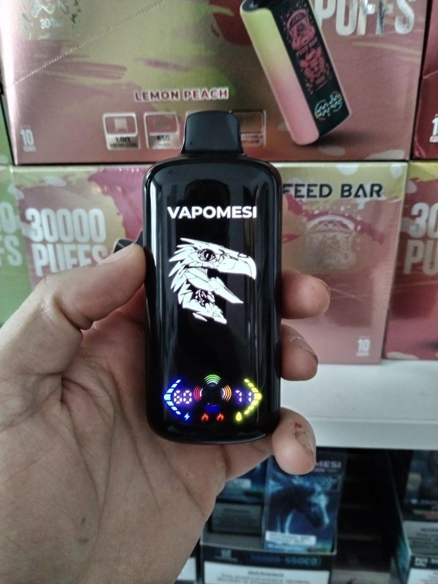 Sigilate!! Vape 50.000 puffs Touch screen Reincarcabil