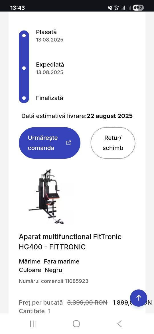 Aparat multifunctional FitTronic HG400 - FITTRONIC