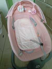 Бебешка електрическа люлка KikkaBoo Winks, pink розова