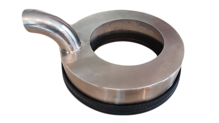 Colector carotare cu vid - 85, 135, 165, 210, 260, 310, 360, 410, 460