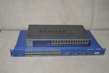 Switch 24 port NETGEAR Prosafe JFS524E si NETGEAR FSM7328S 24+4 port