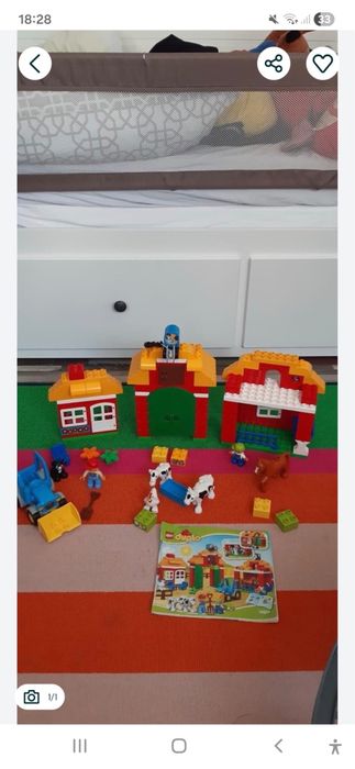 Vand Lego Duplo Ferma mare 10525