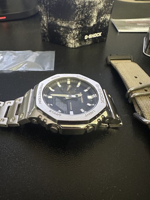 Casio G-Shock GM-2100C-5A “CasiOak” + curea metal originală Casio