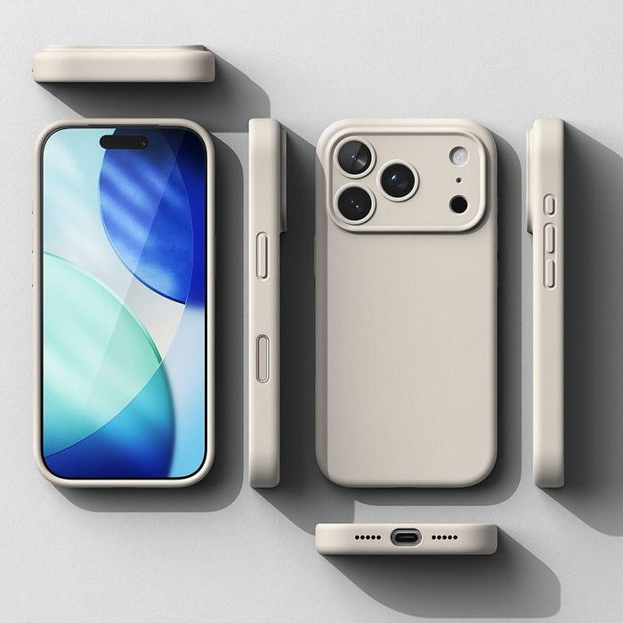Калъф ringke silicone magnetic magsafe за iphone 17 pro max в цвят sto