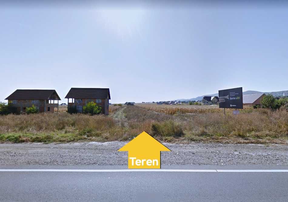 Teren 4800m2 Luizi Calugara Bacau DN 11 vis a vis de Piscina Principe