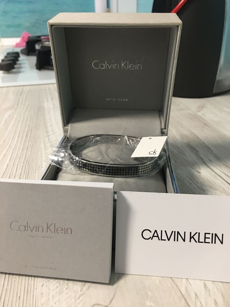 Brățară Calvin Klein Hook din oțel inoxidabil (transport gratuit)