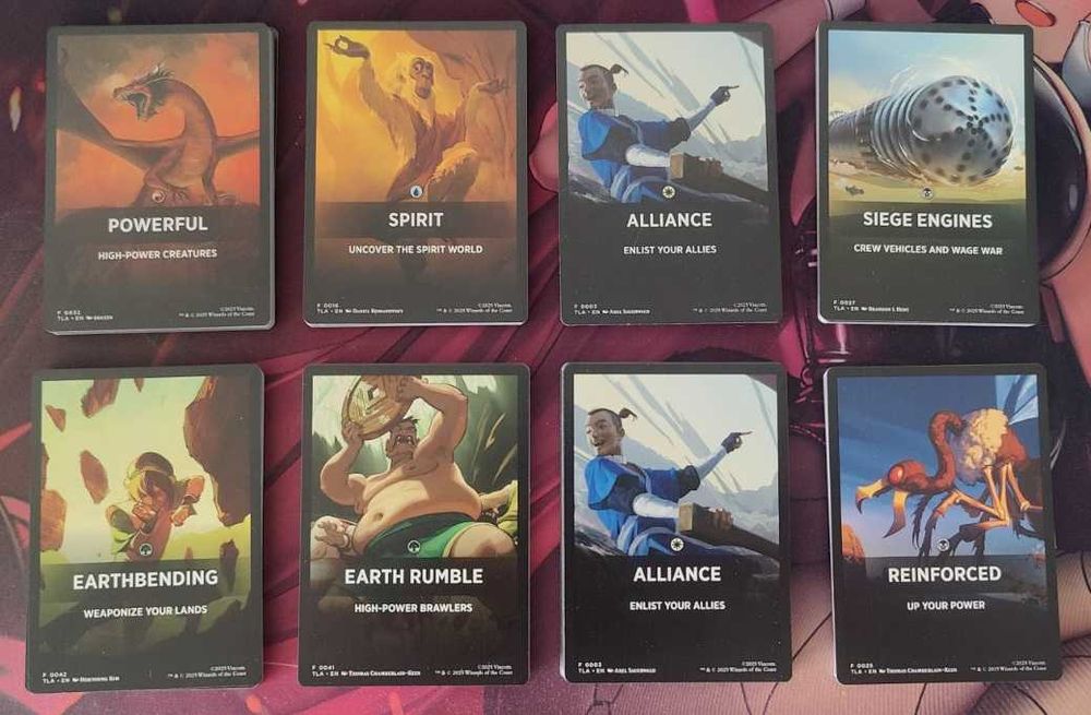 Magic the Gathering Avatar jumpstart deck / Аватар тесте