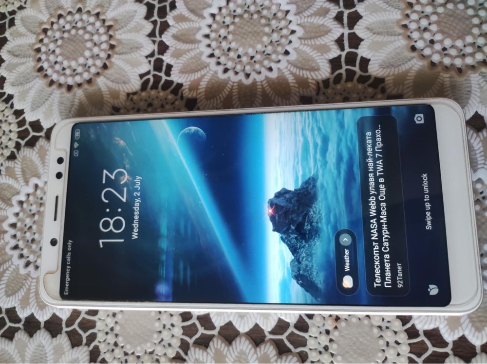 Телефон Xiaomi Redmi note 5