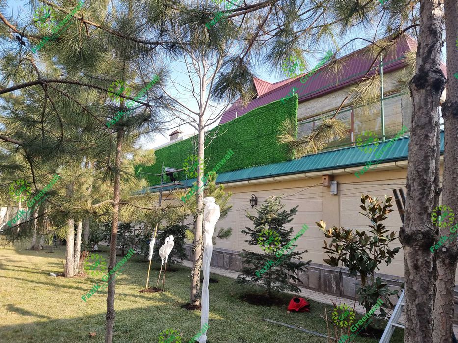 Yashil zabor / Искусственный кусты / Green Wall dekorativ setka