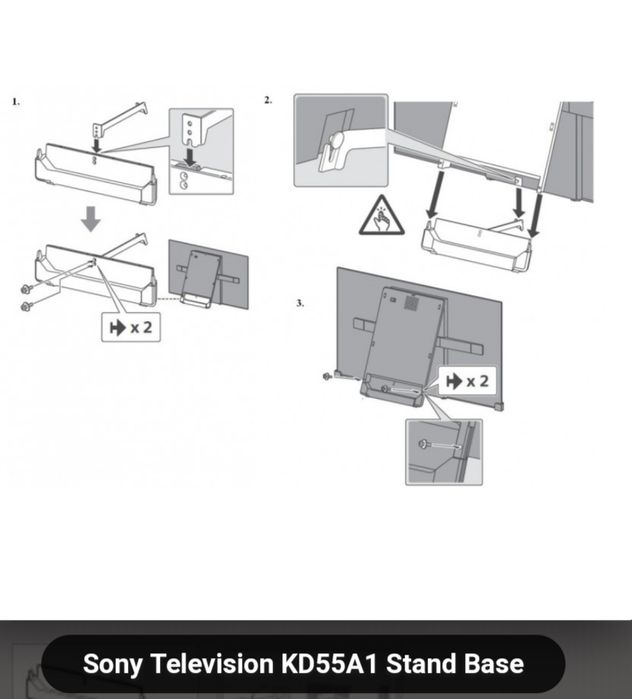 Stand Base Sony Oled KD-55A1