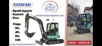 Inchiriez miniexcavator - miniexcavatoare