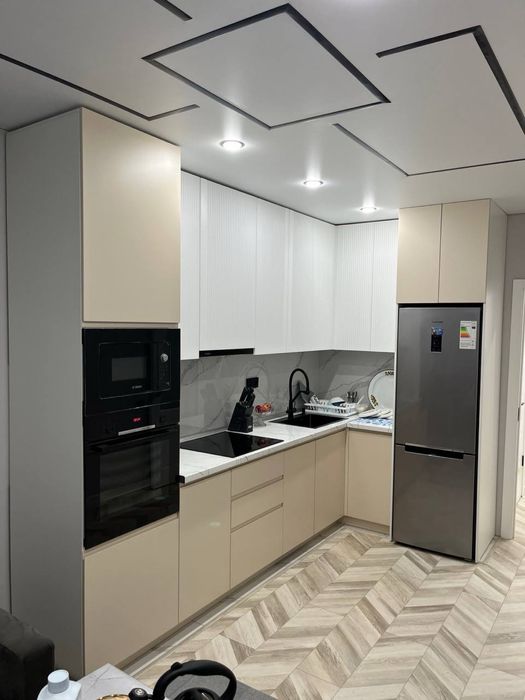 Кухонный гарнитур Кухня Готовый Астана в Рассрочку Шкаф