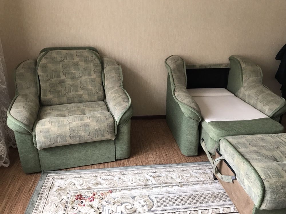 Мягкая мебель диван+2 кресла