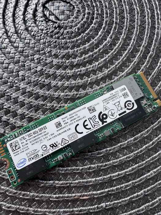 SSD 512GB NVMe Intel 660p