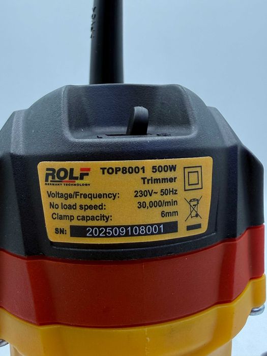 Фрезер электрический Rolf TOP-8001, 30000 об/мин, 500 Вт, 6,35–8 мм