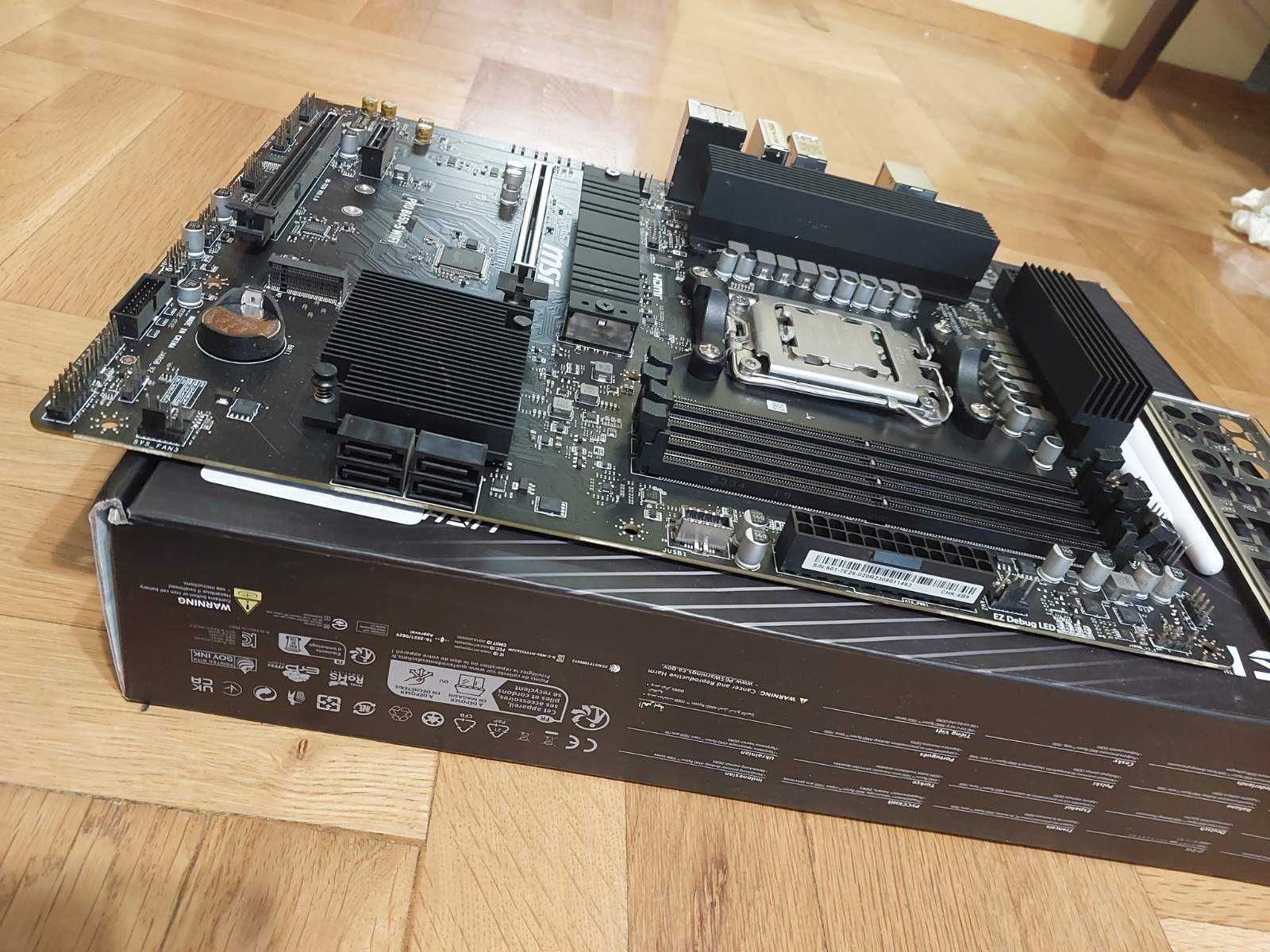 AMD Ryzen 7 7700X + MSI Pro B650-S Wi-Fi