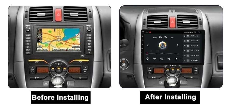 Navigatie Toyota Auris 2006-2011, Android 13, 9 INCH, 2GB RAM