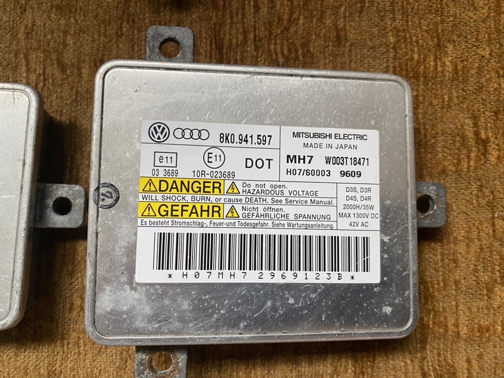 Modul / Droser / Balast xenon far Audi A4 A5 Q3 Q5 : 8K0941597 C