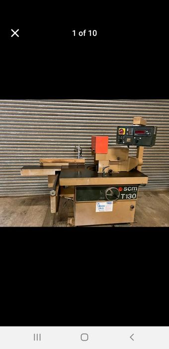 Freza, scm t130 cu masa de cepuire