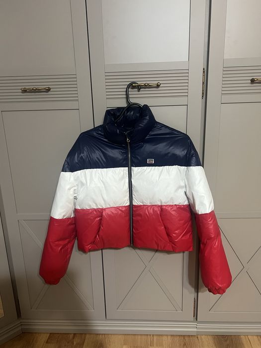 Куртка кожаная FILA Zara Levis парка Massimo Dutti Oui Roberto Cavalli