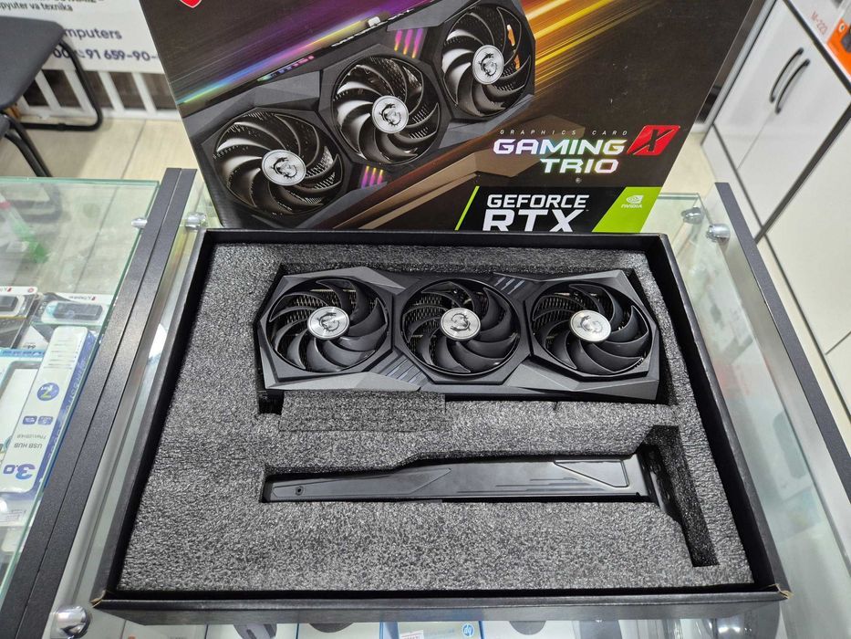 Videokarta MSI Gaming X Trio RTX 3080 8GB GDDR6X