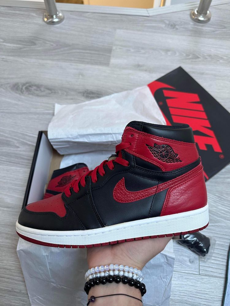 Jordan 1 High Bred Banned 2016 42.5 legit check + factura