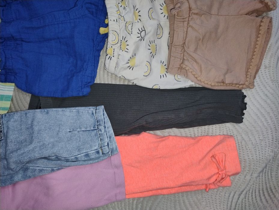 Lot pantaloni scurți fetițe 2-4 ani