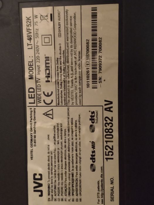 Tв  JVC за части