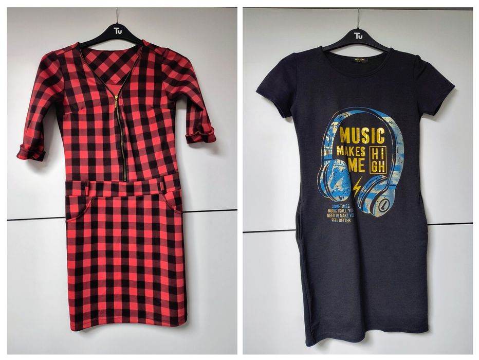 Lot / Set - 8 Rochii de Zi - XS / S