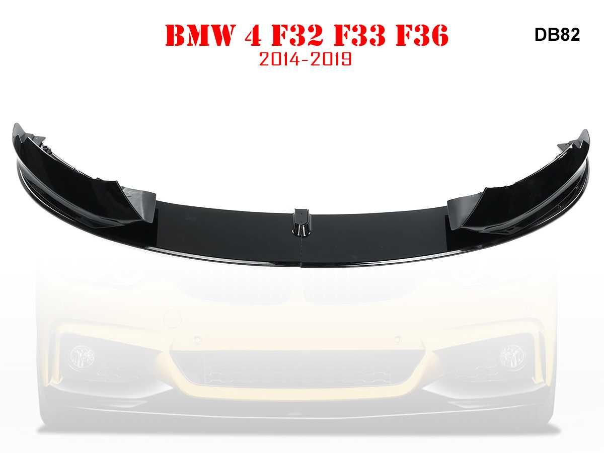 Lip Prelungire Trim M Splitter Ornament Negru Bara Frontală BMW 4 F32