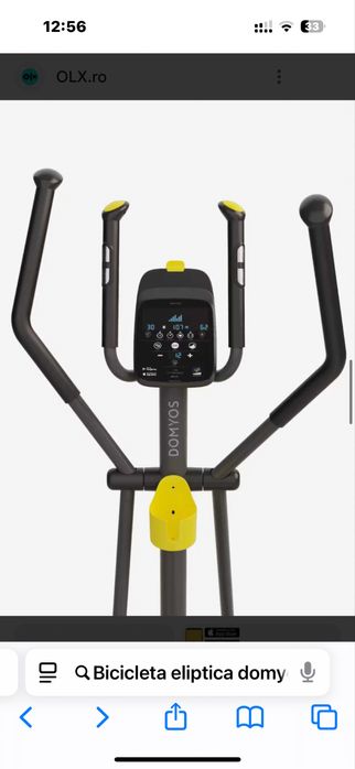 Bicicleta eliptica domyos 500