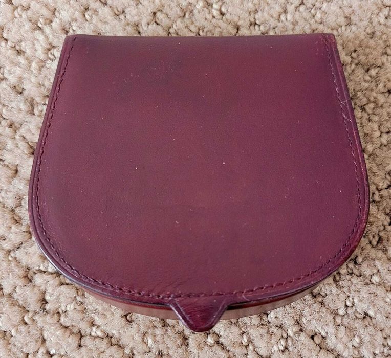 Portofel Monede CARTIER Les Must de Cartier Leather Bordeaux