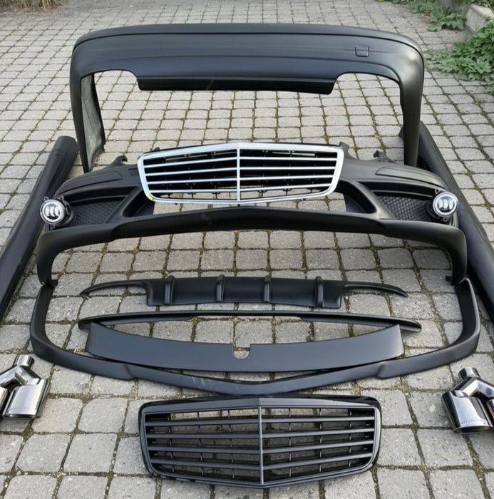 Бампер Пороги Диффузор AMG 6.3 Mercedes-Benz w211