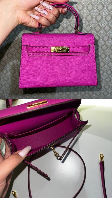 Кожаная сумка Hermes