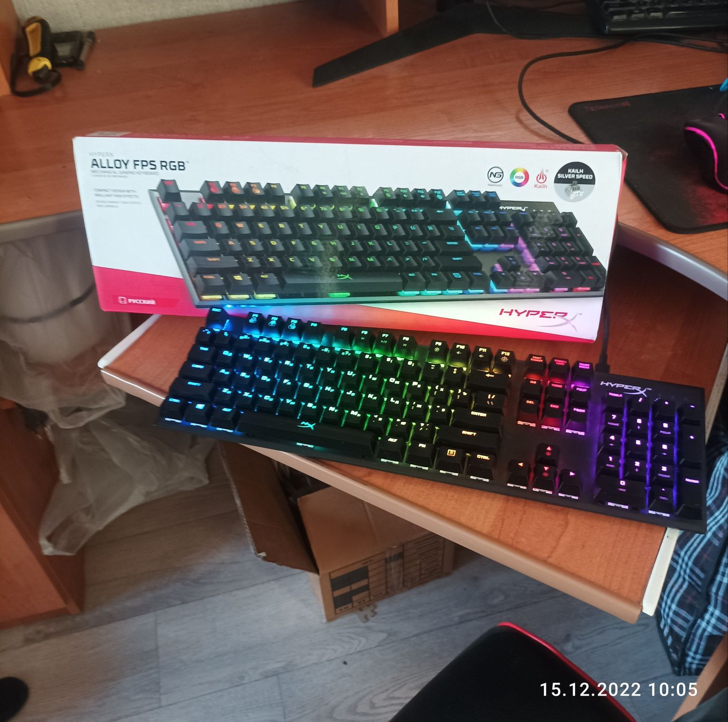 Клавиатура Xaiper X alloy fps rgb