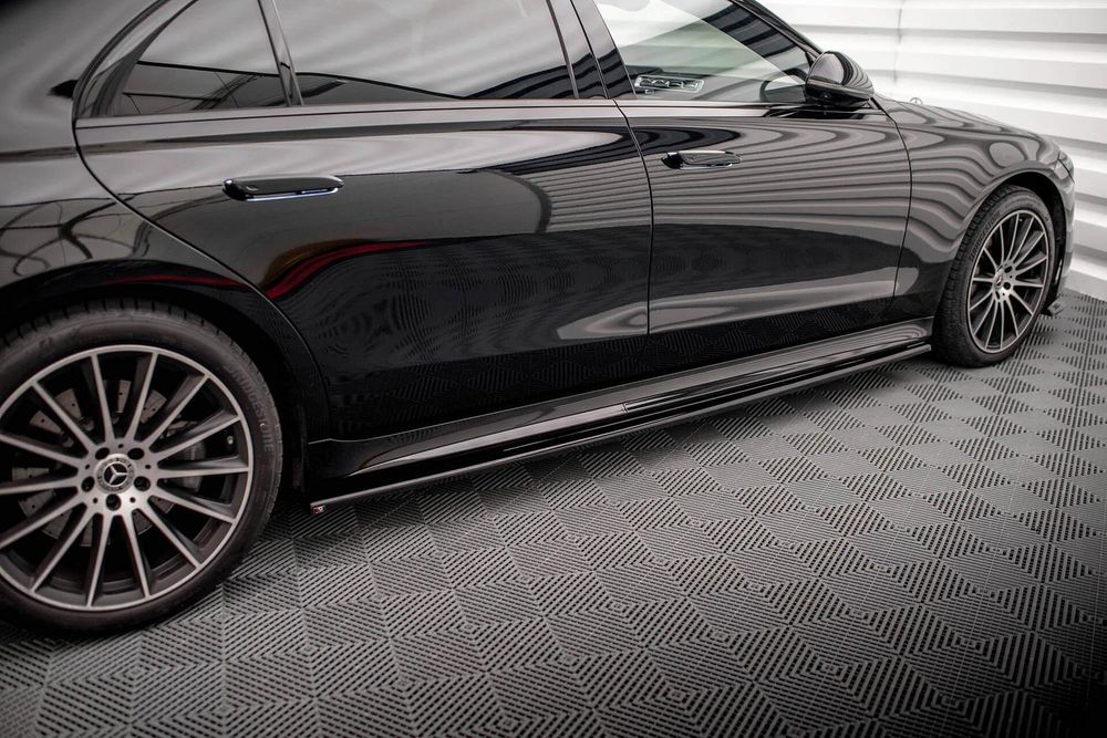 Добавки за прагове maxton design за mercedes benz w223 (2020-)