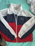 Geacă Tommy Jeans originală, mărimea L – model iconic tricolor