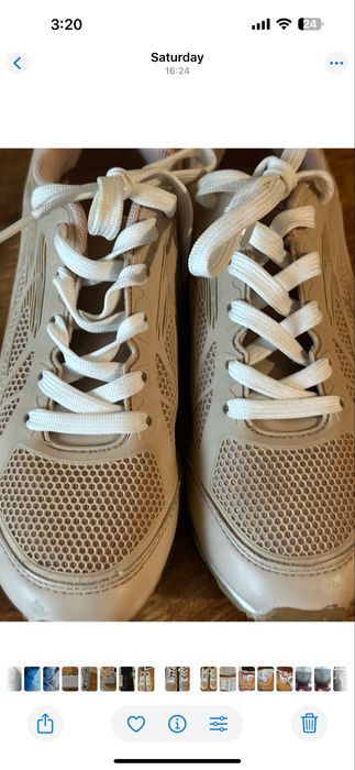 Бежови маратонки Zara