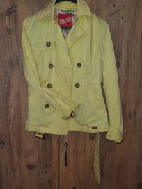 Късо пролетно шлиферче Playlife-лимонено жълт цвят