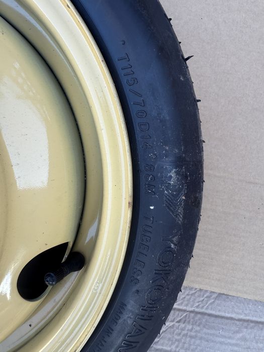 Резервна гума ПАТЕРИЦА Toyota Yaris “14” 4x100