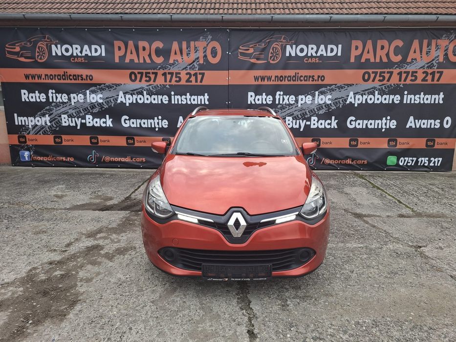 Renault clio 2014 dci RATE FIXE CU AVANS 0 GARANTIE 1 AN