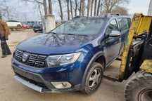 Dezmembrez Dacia Sandero 2 stepway facelift motor 1.5dci 90cp k9k 626 dezmembrari aripa spate cutie de viteze oglinda