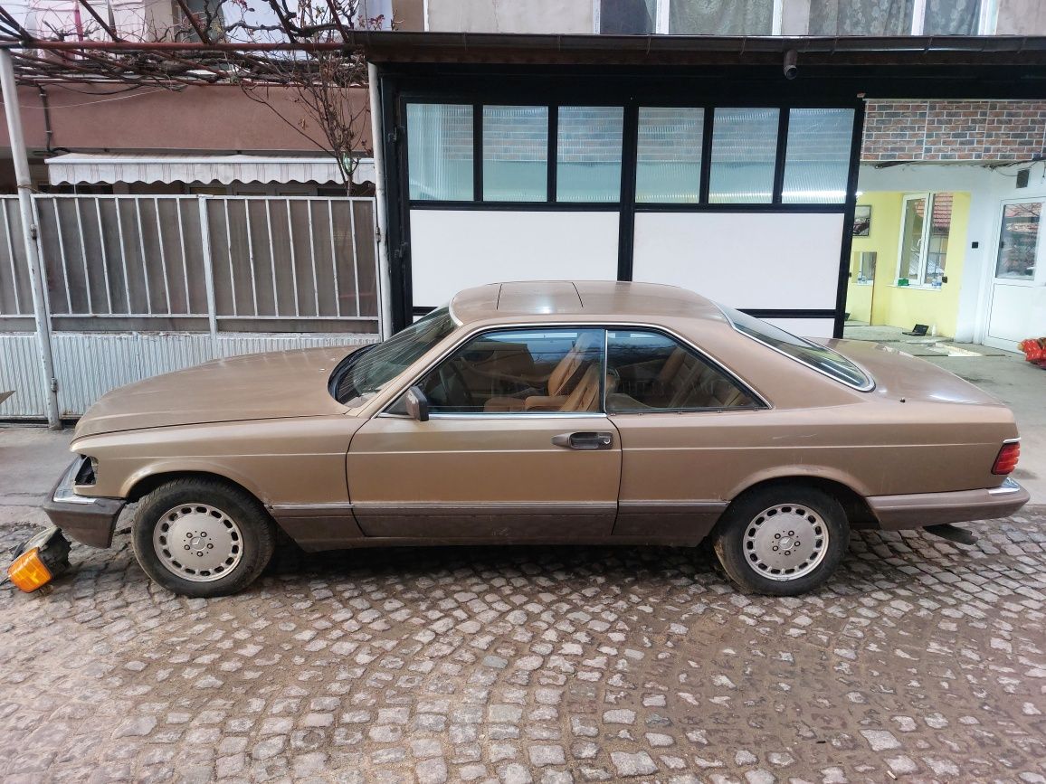 Mercedes 560 SEC на части