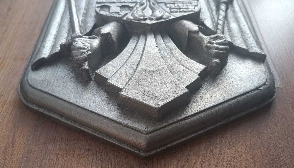 Stema României (din aluminiu turnat)