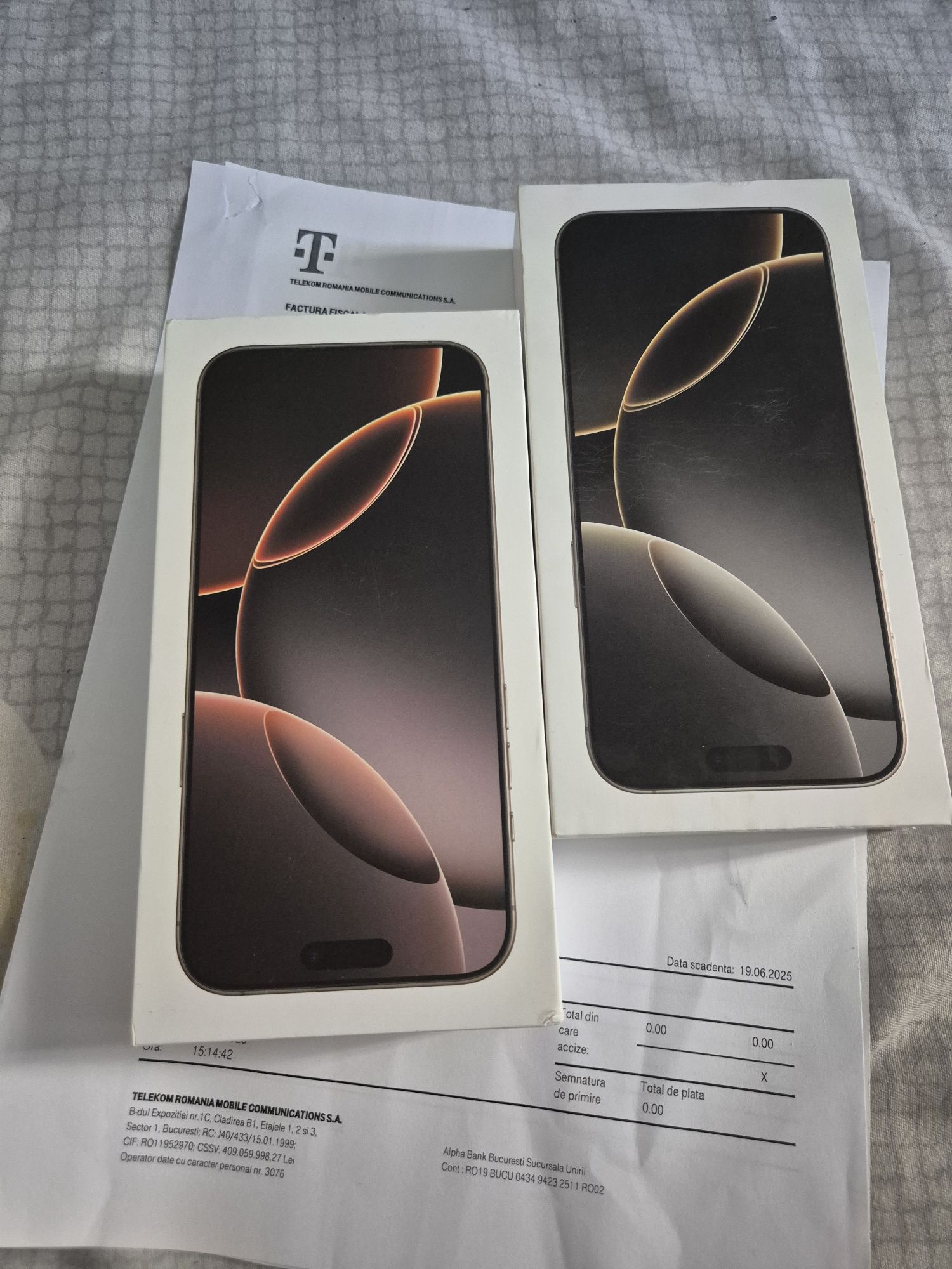 Iphone 16 Pro Max 512gb - Sigilat - Liber de rețea - Factura